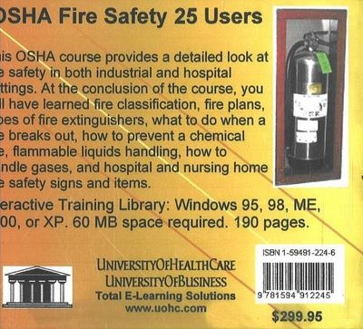 OSHA Fire Safety, 25 Users - Daniel Farb