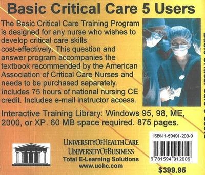 Basic Critical Care, 5 Users - Daniel Farb