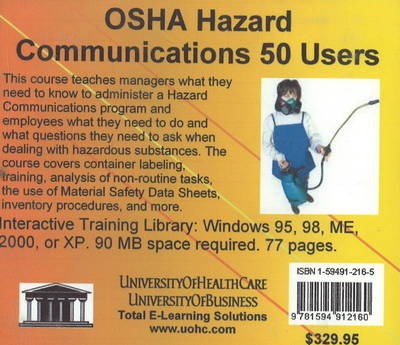 OSHA Hazard Communications, 50 Users - Daniel Farb