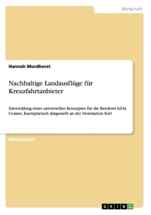 Nachhaltige Landausflüge für Kreuzfahrtanbieter - Hannah Mordhorst