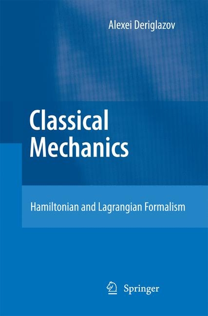 Classical Mechanics - Alexei Deriglazov