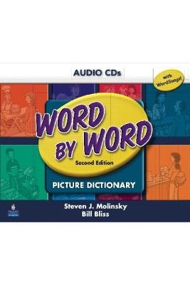 Word by Word Picture Dictionary with WordSongs Music CD Student Book Audio CD's - Steven Molinsky, Bill Bliss