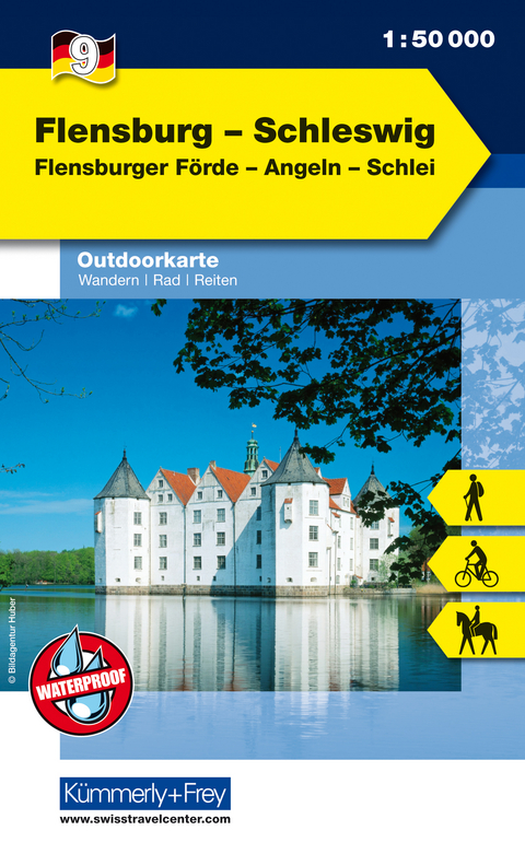 Flensburg - Schleswig Nr. 09 Outdoorkarte Deutschland 1:50 000