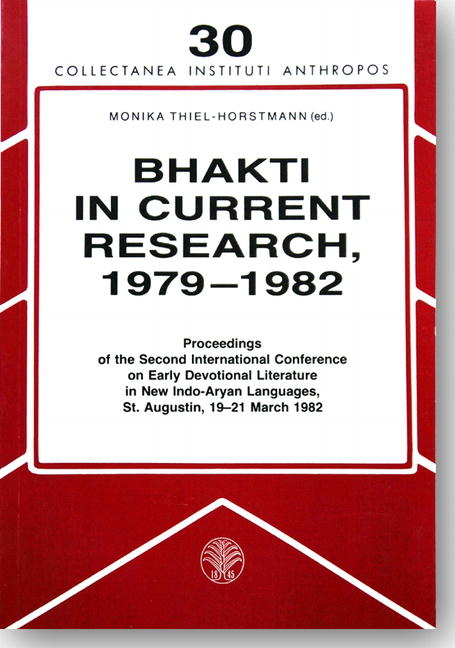 Bhakti in Current Research, 1979-1982 - 