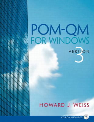 POM - QM v 3 for Windows Manual - Howard J. Weiss