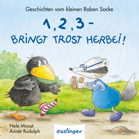 Der kleine Rabe Socke: 1, 2, 3 – Bringt Trost herbei! – Mini-Ausgabe - Nele Moost