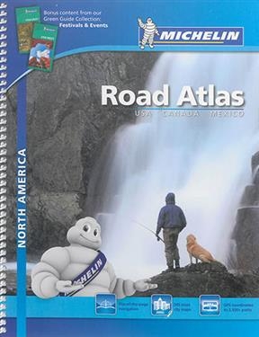 Road atlas, North America : USA, Canada, Mexico -  Manufacture française des pneumatiques Michelin