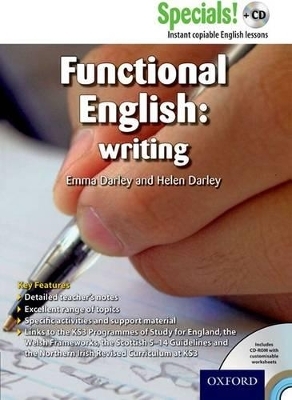 Secondary Specials! +CD: English - Functional English Writing - Helen Darley, Emma Darley