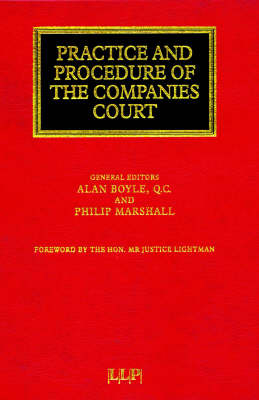 Practice and Procedure of the Companies Court - 