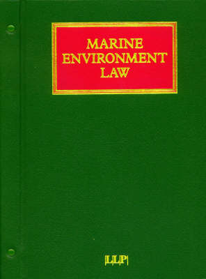 Marine Environment Law - John H. Bates, Charles J.W. Benson