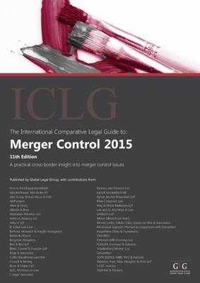 The International Comparative Legal Gudie to: Merger Control - Nigel Parr, Catherine Hammon