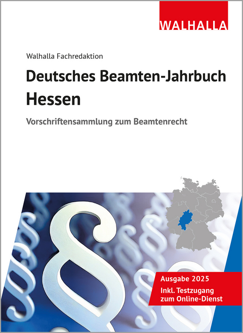 Deutsches Beamten-Jahrbuch Nordrhein-Westfalen -  Walhalla Fachredaktion