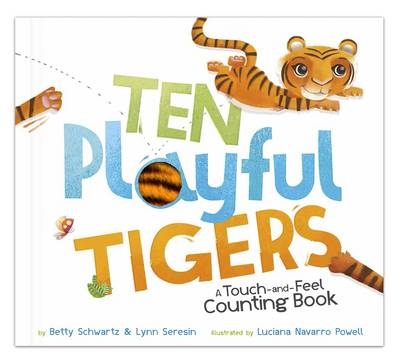 Ten Playful Tigers: A Back-and-Forth Counting Book -  Schwartz Betty