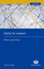 Clarity for Lawyers - Mark Adler