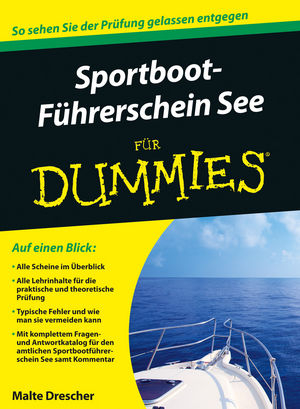 Sportbootführerschein See für Dummies - Malte Drescher