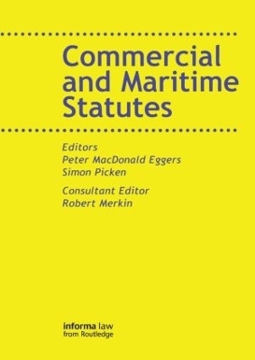 Commercial and Maritime Statutes - 