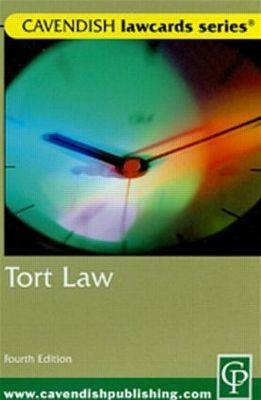 Cavendish: Tort Lawcards -  Routledge-Cavendish