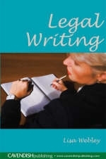 Legal Writing - Lisa Webley