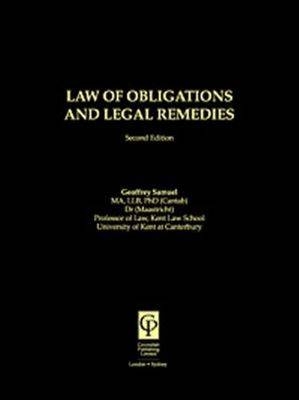 Law of Obligations & Legal Remedies - Geoffrey Samuel