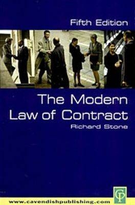 The Modern Law of Contract 5/e - Richard Stone