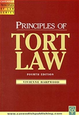 Principles of Tort Law 3/e -  Harpwood