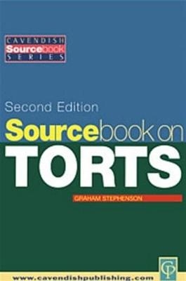 Sourcebook on Tort Law 2/e - 