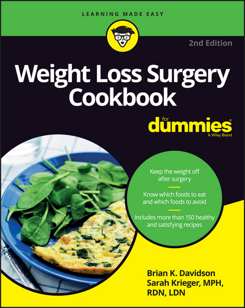 Weight Loss Surgery Cookbook For Dummies - Brian K. Davidson, Sarah Krieger