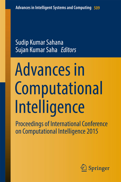 Advances in Computational Intelligence - 