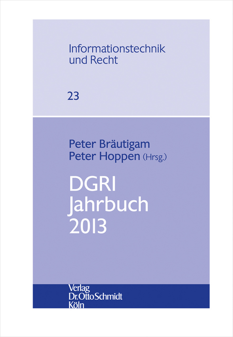 DGRI Jahrbuch 2013 - 