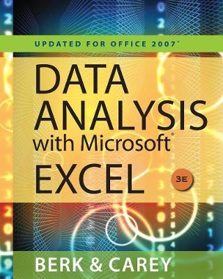 Data Analysis with Microsoft® Excel® - Kenneth Berk