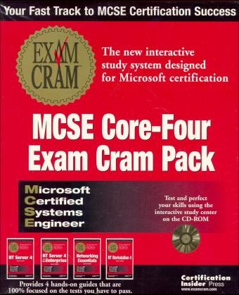 Mcse Core Exam Cram 4 Pack - E Tittel,  et al