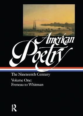 American Poetry: The Nineteenth Century - John Hollander