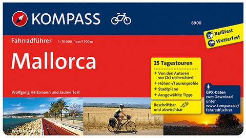 KOMPASS Fahrradführer Mallorca - Wolfgang Heitzmann