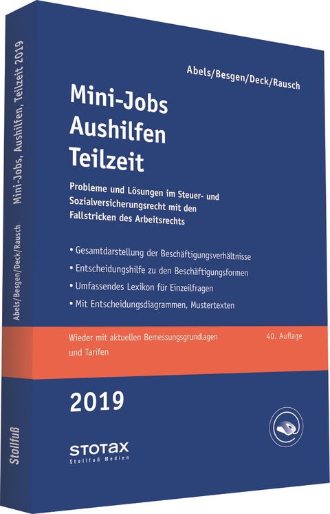 Mini-Jobs, Aushilfen, Teilzeit - online - Andreas Abels, Dietmar Besgen, Wolfgang Deck, Rainer Rausch