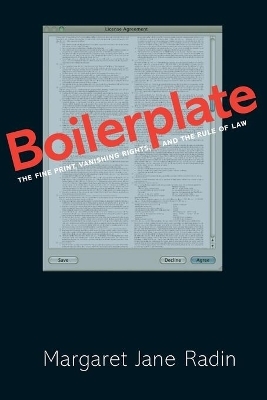 Boilerplate - Margaret Jane Radin