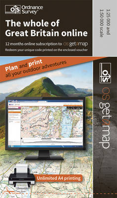 12 Months Online Subscription to OS Getamap -  Ordnance Survey