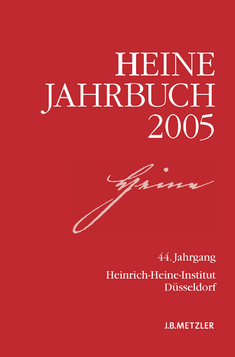 Heine-Jahrbuch 2005 - Kenneth A. Loparo