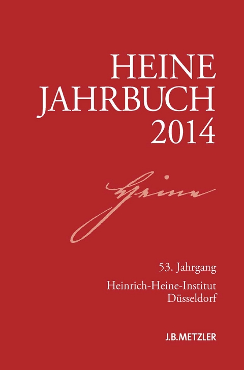 Heine-Jahrbuch 2014 - Kenneth A. Loparo