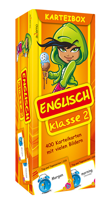 Karteibox Englisch Klasse 2