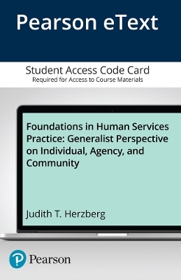 Foundations in Human Services Practice - Judith Herzberg