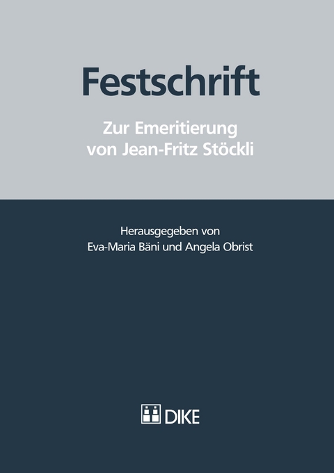 Festschrift - Angela Obrist