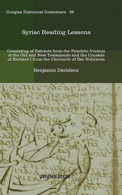 Syriac Reading Lessons - Benjamin Davidson