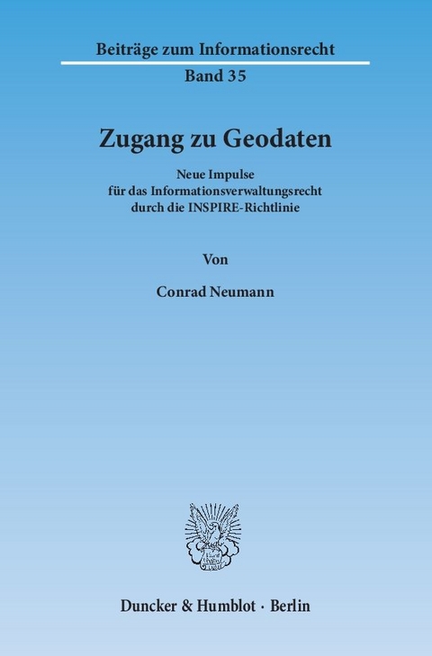 Zugang zu Geodaten. - Conrad Neumann