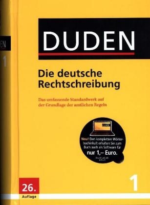 Duden - Die deutsche Rechtschreibung - 