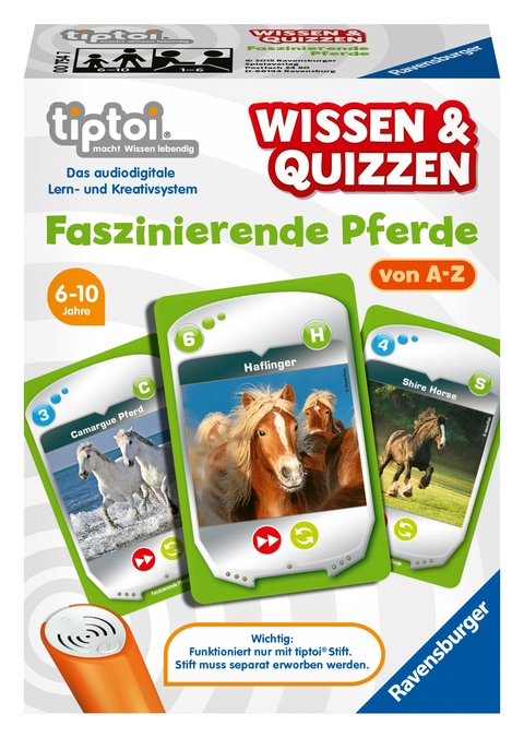 tiptoi® Wissen & Quizzen: Faszinierende Pferde