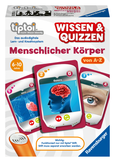 tiptoi® Wissen & Quizzen: Menschlicher Körper