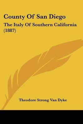 County Of San Diego - Theodore S Van Dyke