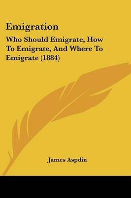 Emigration - James Aspdin