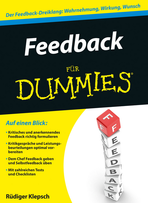 Feedback für Dummies - Rüdiger Klepsch