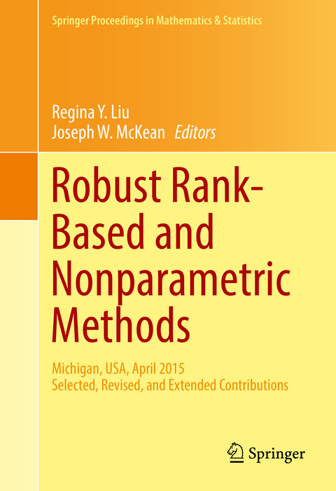 Robust Rank-Based and Nonparametric Methods - 